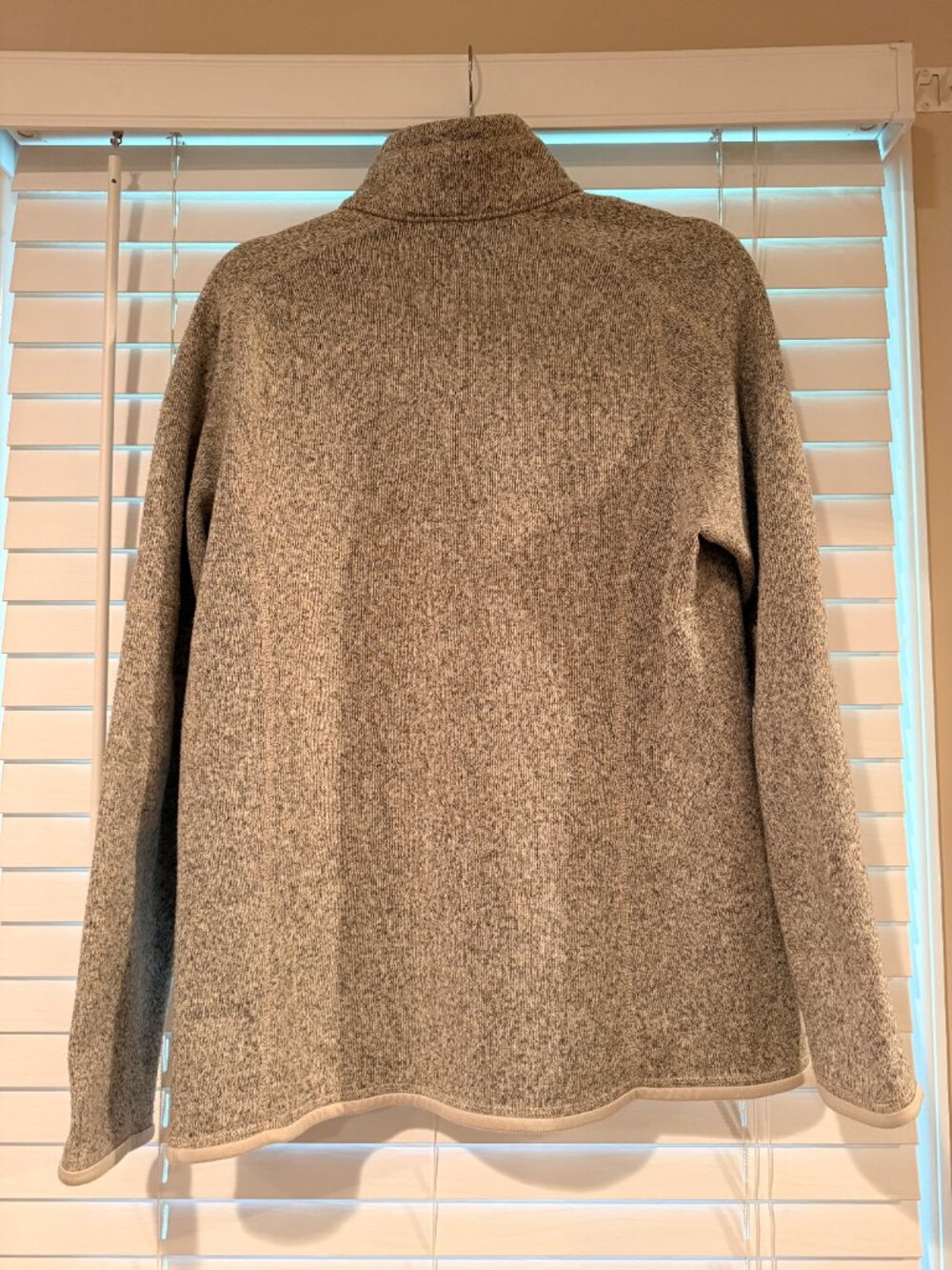 Patagonia Quarter-Zip Fleece Pullover - Oatmeal Heather - Picture 3 of 3